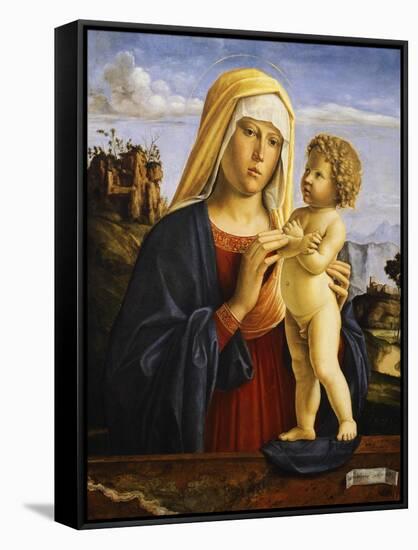 Madonna and Child-null-Framed Stretched Canvas