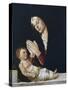 Madonna and Child-Bartolomeo Montagna-Stretched Canvas