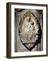 Madonna and Child-Antonio Rossellino-Framed Giclee Print