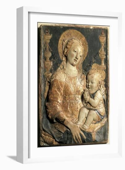 Madonna and Child-Antonio Rossellino-Framed Giclee Print