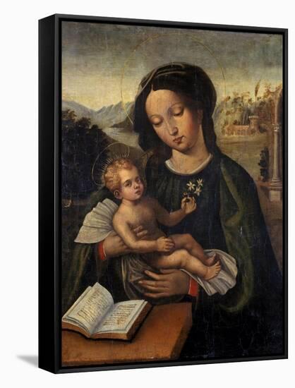 Madonna and Child-null-Framed Stretched Canvas