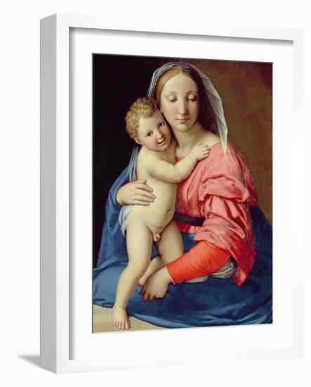 Madonna and Child-Lorenzo di Credi-Framed Giclee Print