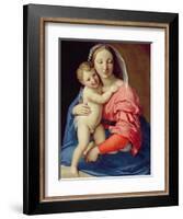 Madonna and Child-Lorenzo di Credi-Framed Giclee Print