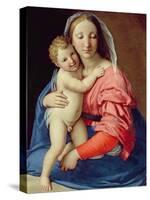 Madonna and Child-Lorenzo di Credi-Stretched Canvas