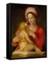 Madonna and Child-Andrea del Sarto-Framed Stretched Canvas