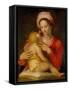Madonna and Child-Andrea del Sarto-Framed Stretched Canvas