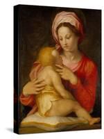 Madonna and Child-Andrea del Sarto-Stretched Canvas