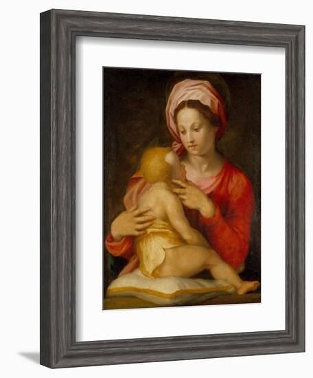 Madonna and Child-Andrea del Sarto-Framed Giclee Print