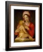 Madonna and Child-Andrea del Sarto-Framed Giclee Print