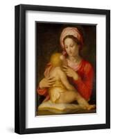 Madonna and Child-Andrea del Sarto-Framed Giclee Print