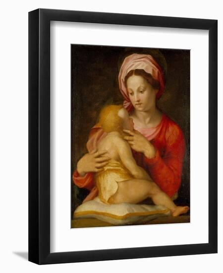 Madonna and Child-Andrea del Sarto-Framed Giclee Print