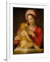 Madonna and Child-Andrea del Sarto-Framed Giclee Print