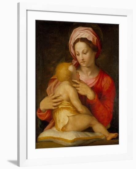 Madonna and Child-Andrea del Sarto-Framed Giclee Print