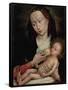 Madonna and Child-Rogier van der Weyden-Framed Stretched Canvas