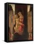 Madonna and Four Saints, 1476-null-Framed Stretched Canvas