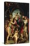 Madonna and Saint George-Correggio-Stretched Canvas