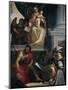 Madonna and Saints with Bevilacqua Lazise Donors-Paolo Caliari-Mounted Giclee Print