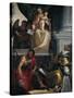 Madonna and Saints with Bevilacqua Lazise Donors-Paolo Caliari-Stretched Canvas