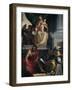 Madonna and Saints with Bevilacqua Lazise Donors-Paolo Caliari-Framed Giclee Print