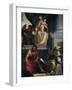 Madonna and Saints with Bevilacqua Lazise Donors-Paolo Caliari-Framed Giclee Print