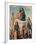 Madonna and Saints-Innocenzo da Imola-Framed Giclee Print