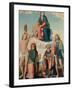 Madonna and Saints-Innocenzo da Imola-Framed Giclee Print