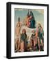 Madonna and Saints-Innocenzo da Imola-Framed Giclee Print