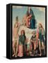 Madonna and Saints-Innocenzo da Imola-Framed Stretched Canvas