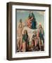 Madonna and Saints-Innocenzo da Imola-Framed Giclee Print