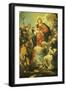 Madonna and Saints-Giovanni Antonio Guardi-Framed Giclee Print