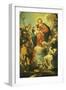 Madonna and Saints-Giovanni Antonio Guardi-Framed Giclee Print
