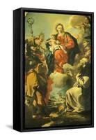 Madonna and Saints-Giovanni Antonio Guardi-Framed Stretched Canvas