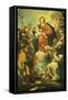 Madonna and Saints-Giovanni Antonio Guardi-Framed Stretched Canvas