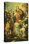 Madonna and Saints-Giovanni Antonio Guardi-Stretched Canvas