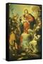Madonna and Saints-Giovanni Antonio Guardi-Framed Stretched Canvas