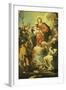 Madonna and Saints-Giovanni Antonio Guardi-Framed Giclee Print