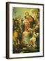 Madonna and Saints-Giovanni Antonio Guardi-Framed Giclee Print