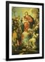 Madonna and Saints-Giovanni Antonio Guardi-Framed Giclee Print