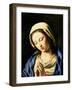 Madonna at Prayer-Giovanni Battista Salvi da Sassoferrato-Framed Giclee Print