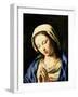 Madonna at Prayer-Giovanni Battista Salvi da Sassoferrato-Framed Giclee Print