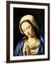 Madonna at Prayer-Giovanni Battista Salvi da Sassoferrato-Framed Giclee Print