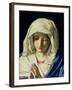 Madonna at Prayer-Giovanni Battista Salvi da Sassoferrato-Framed Giclee Print