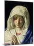 Madonna at Prayer-Giovanni Battista Salvi da Sassoferrato-Mounted Giclee Print