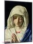 Madonna at Prayer-Giovanni Battista Salvi da Sassoferrato-Mounted Giclee Print