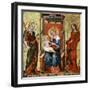 Madonna Between St Catherine and Margaret, C1360-null-Framed Giclee Print