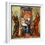 Madonna Between St Catherine and Margaret, C1360-null-Framed Giclee Print