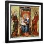 Madonna Between St Catherine and Margaret, C1360-null-Framed Giclee Print