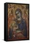 Madonna Breastfeeding Child-Barnaba da Modena-Framed Stretched Canvas