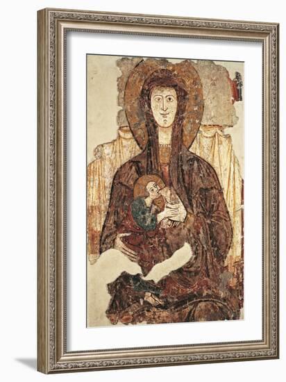 Madonna Breastfeeding-null-Framed Giclee Print