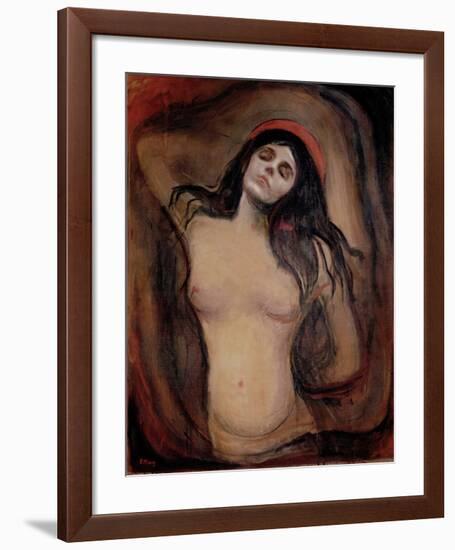 Madonna, c.1895-Edvard Munch-Framed Giclee Print